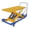 Vestil Foot Pump Scissor Cart, 1000 lb. Cap, 48"W, 24"L CART-24-10-M - alternate 2
